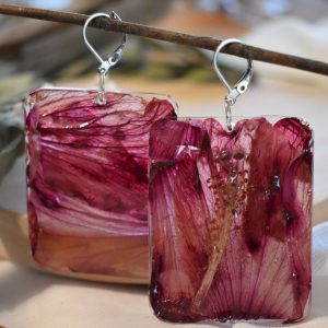 Pendientes artesanales de llamame rouss_novedades 2024